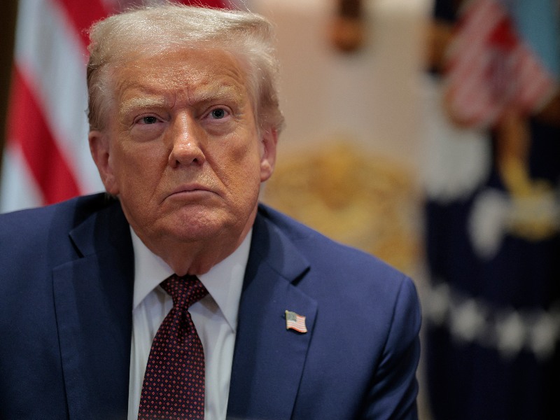 Donald Trump, presidente de Estados Unidos. / AFP