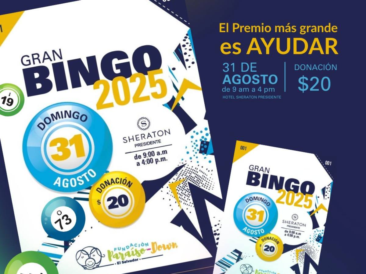 Bingo organizado por la Fundación Paraíso Down