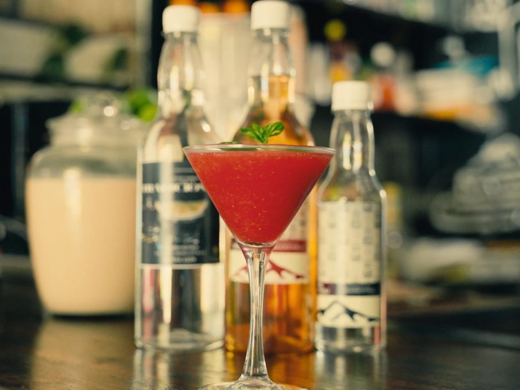 Trago elaborado con chaparro