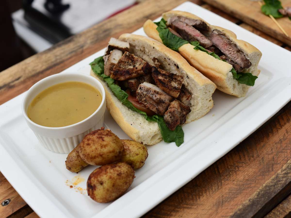 Platillo en el festival del jocote