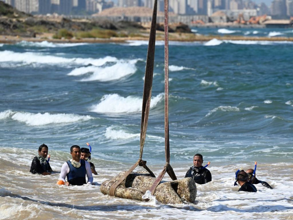 Descubren restos de ciudad egipta