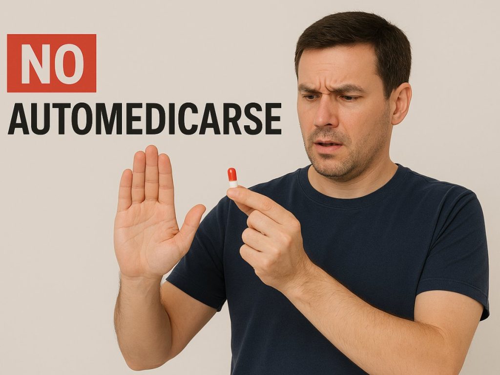 Automedicarse puede ocasionar efectos adversos