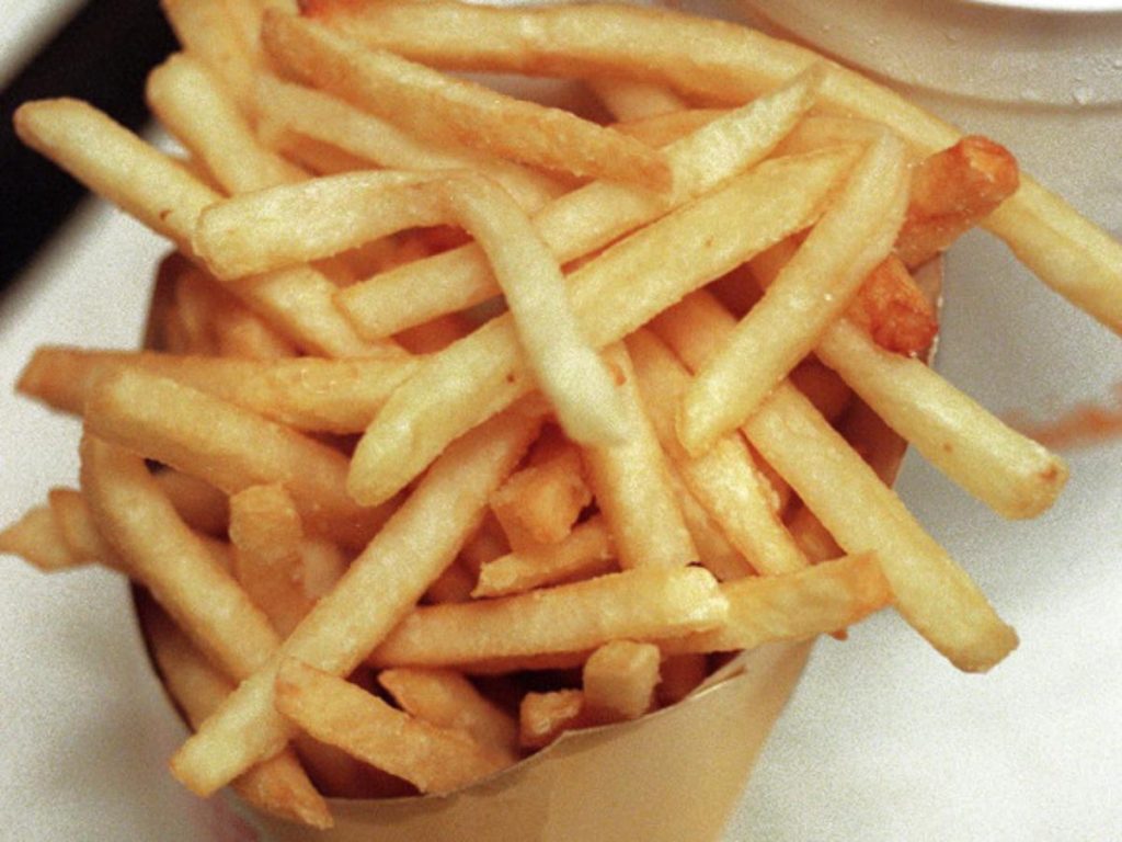 papas fritas y su efecto en la salud
