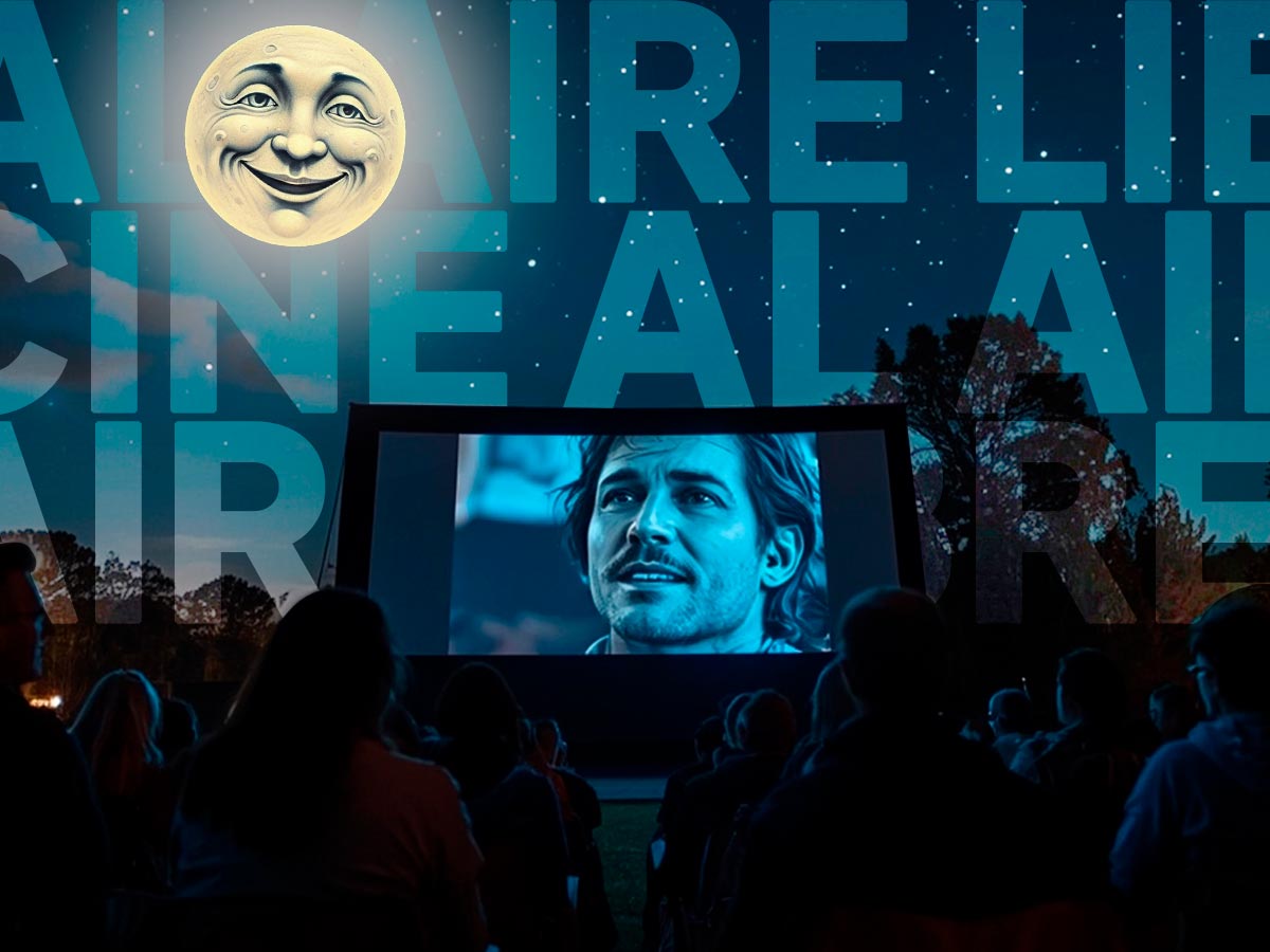 Cine al aire libre en el parque Bicentenario. Ilustración/ elsalvador.com