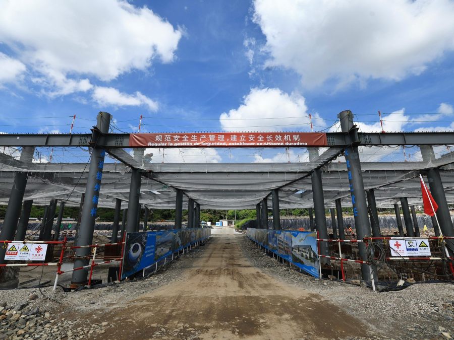 Así avanza el nuevo Estadio Nacional de El Salvador, donado por la República Popular China. Foto / X Yamil Bukele