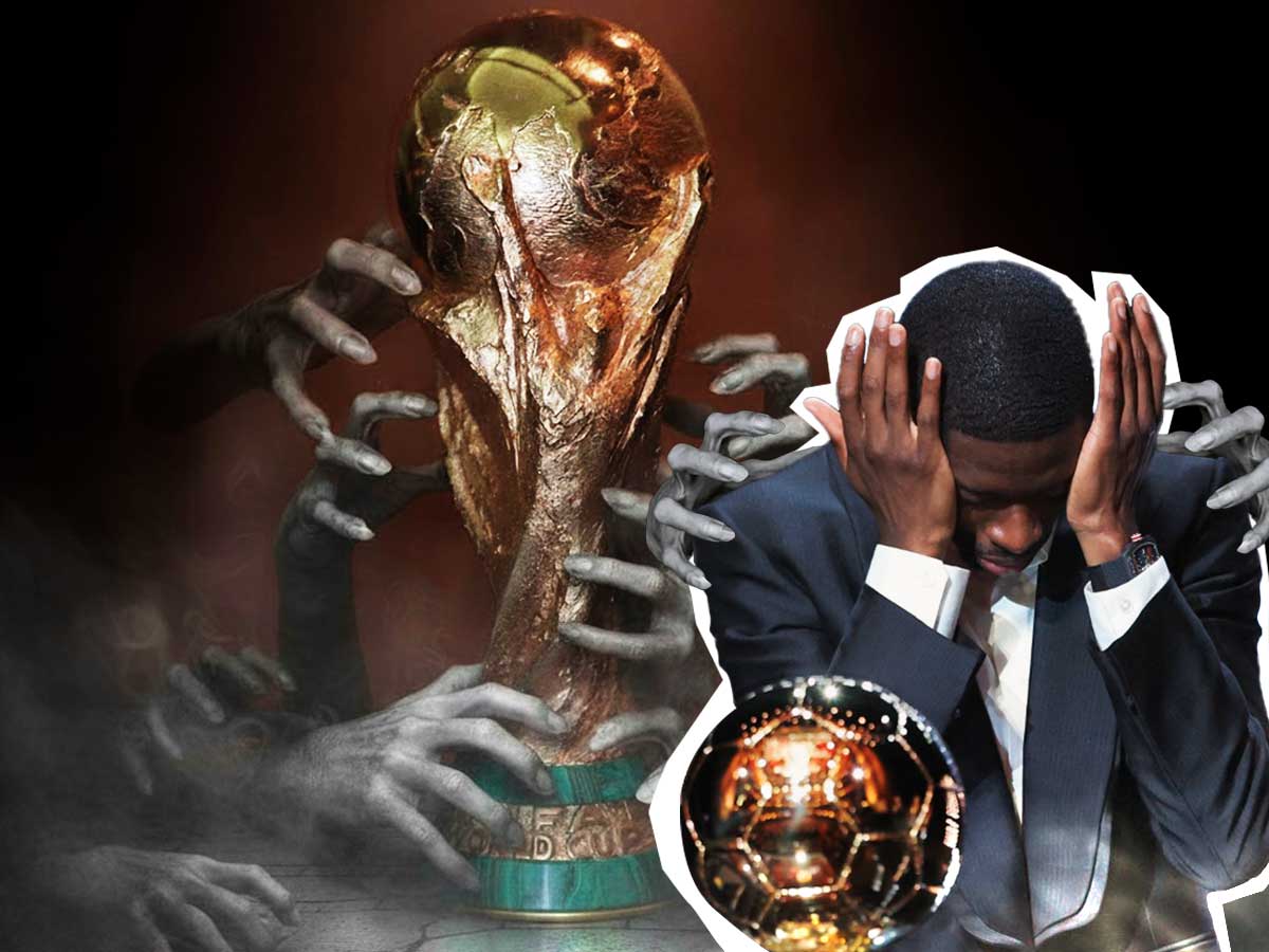 ¿Será que Dembélé caerá ante la maldición del Balón de Oro en el Mundial 2026? / Ilustración elsalvador.com