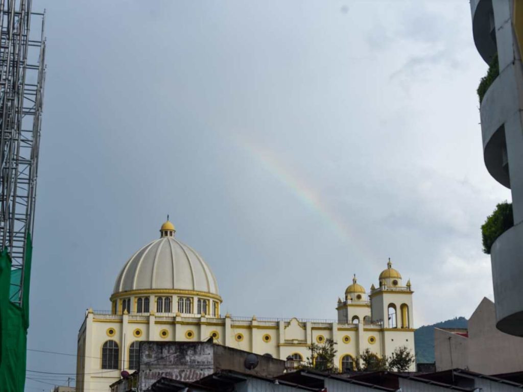 Arcoiris en el Centro Historico