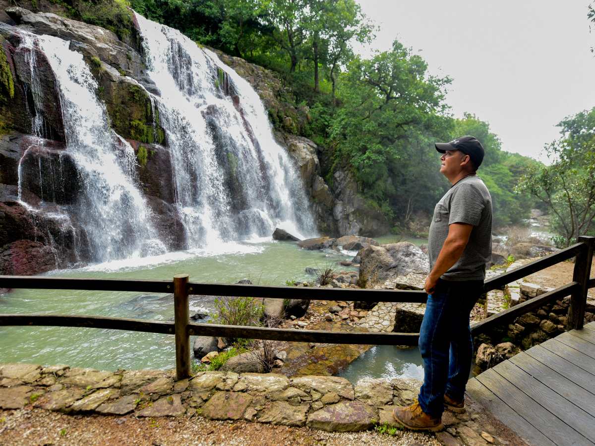 Cascadas en Arambala, Morazan