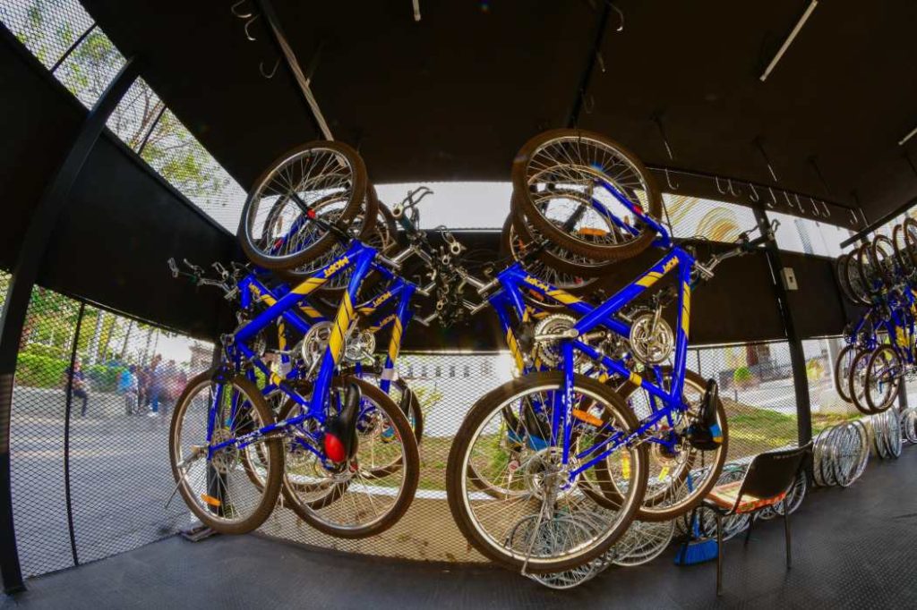 Biciestaciones en El Salvador