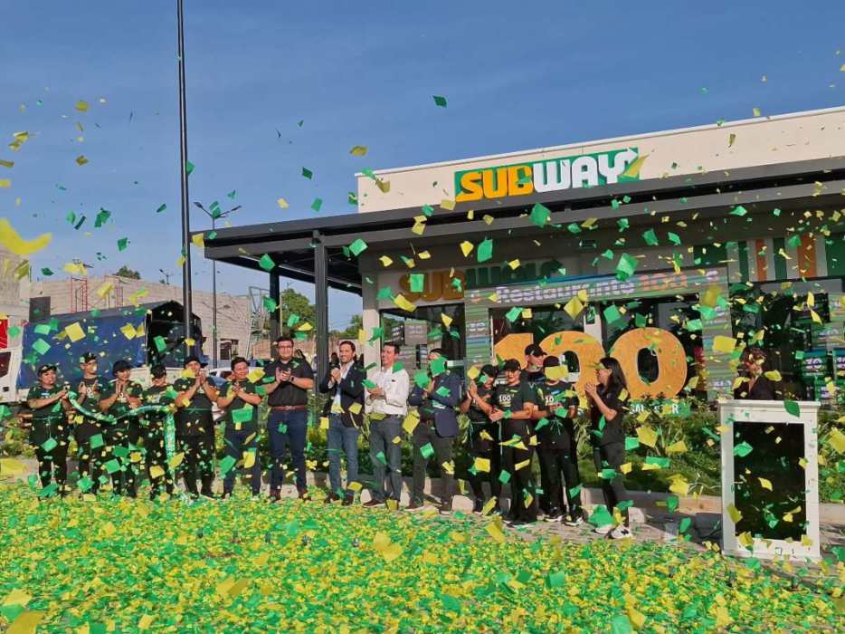 Inaguracion de Subway en Zacatecoluca