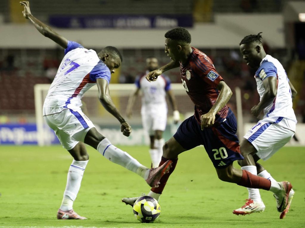 La Selección tica rescató el empate en el último minuto gracias a Juan Pablo Vargas