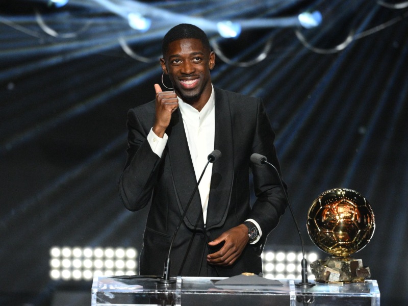 Ousmane Dembélé conquista el Balón de Oro 2025.