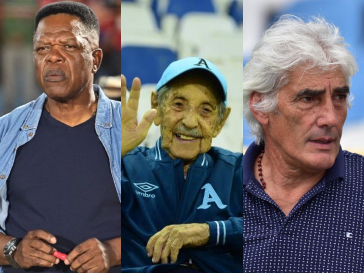 Agustín Castillo, Hernán Carrasco Vivanco y Ernesto "Carucha" Corti. Foto / elsalvador.com