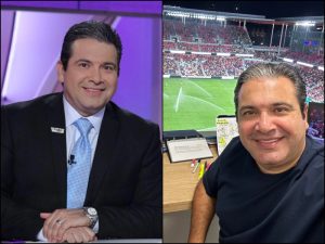 Hernández está por cumplir 30 años de trayectoria en la televisión deportiva en 2026. / Fotos cortesía J. Hernández