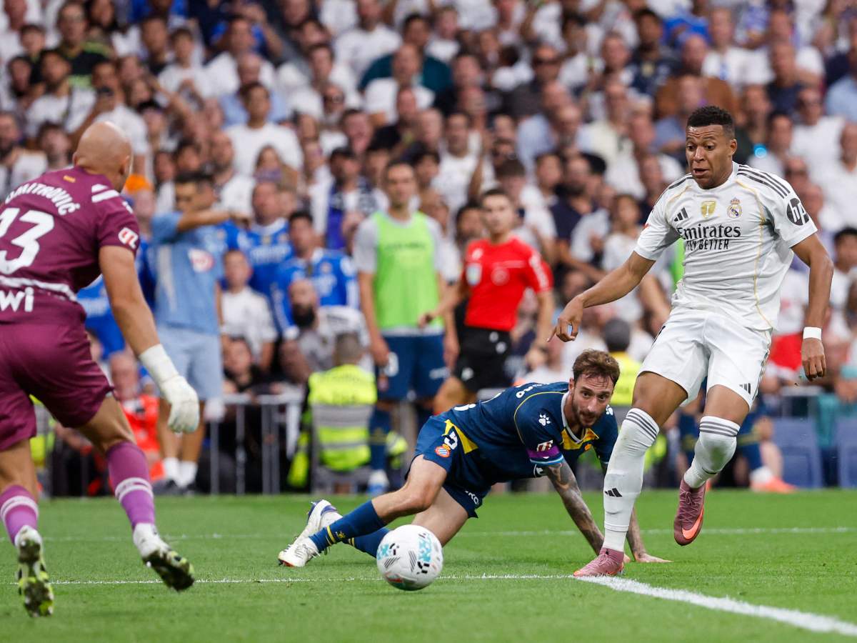 Real Madrid derrota al Espanyol 2-0