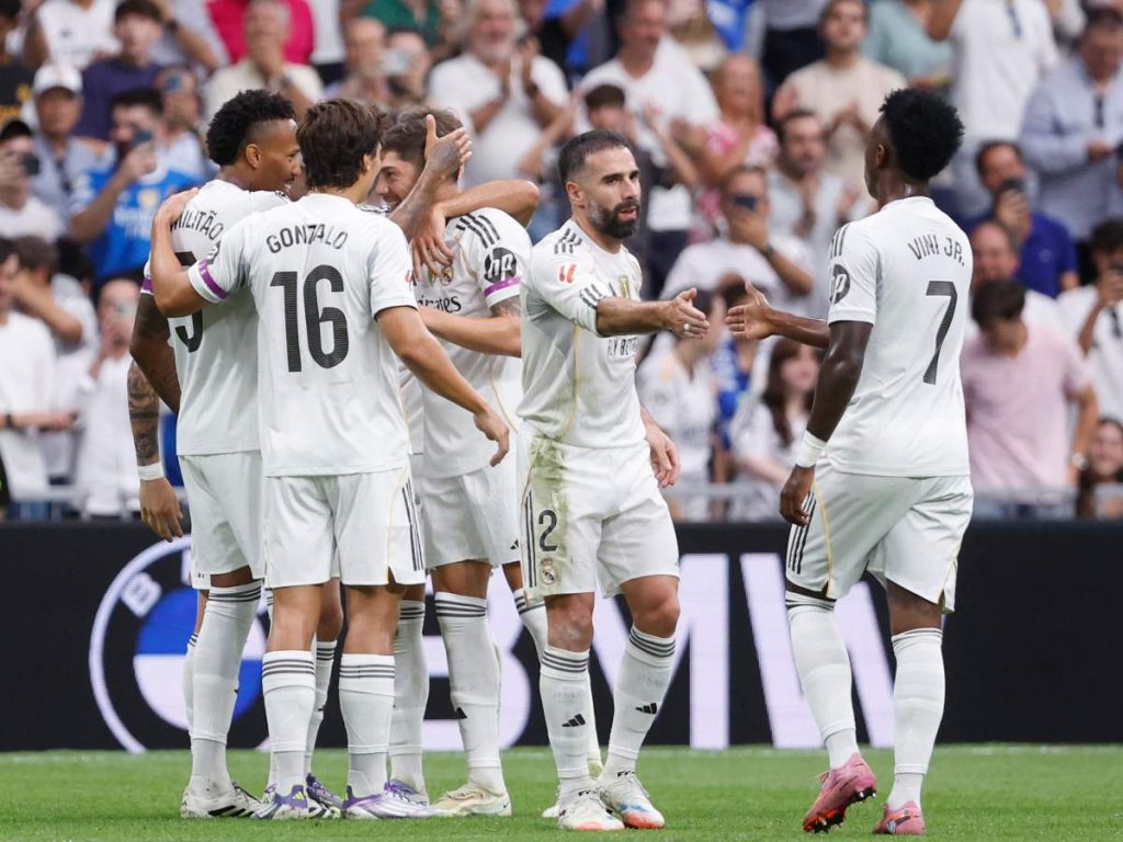 El Real Madrid vence al Espanyol.