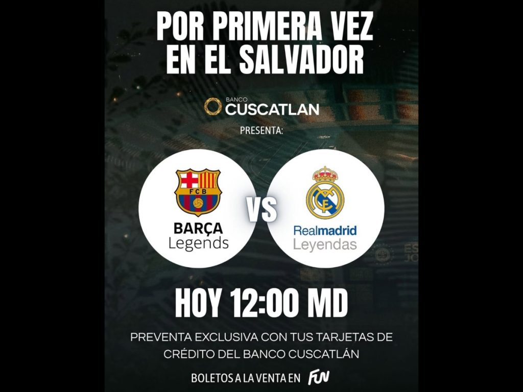 Entradas disponibles: desde $65 hasta $275 para el Clásico de Leyendas el 8 de noviembre.