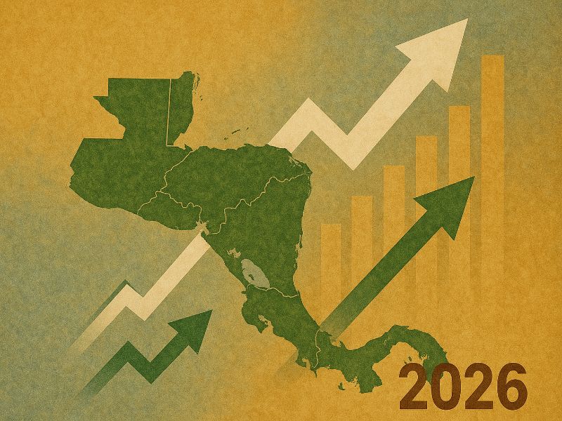 Centroamérica crece de forma consistente hacia 2026, según CEPAL. / Ilustración elsalvador.com