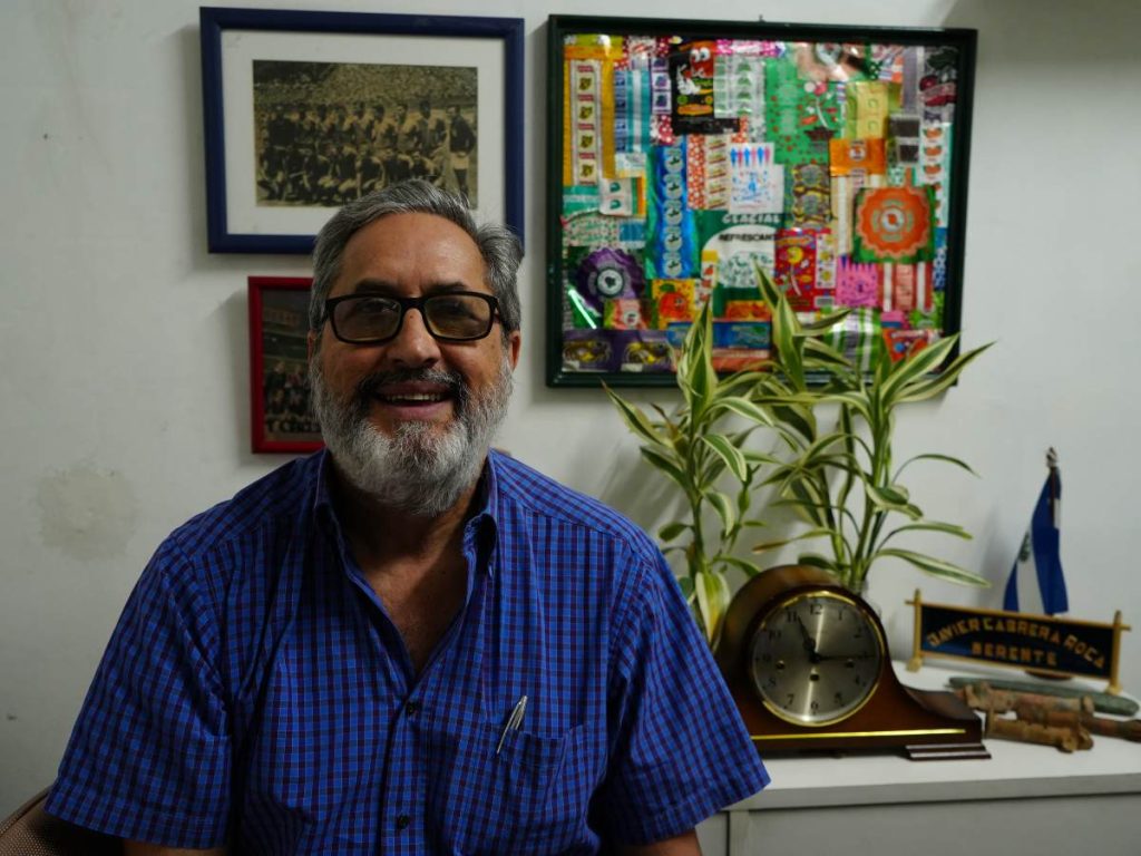 Representante legal y gerente de producción, Javier Cabrera Roca