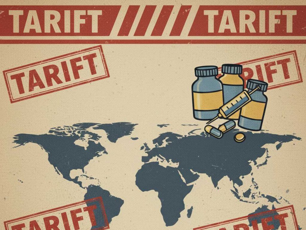 El presidente Donald Trump anunció gravámenes de hasta 100 % a productos importados.