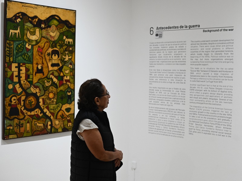 Eje sobre el momento de modernización en la exposición "Trópico Telúrico"