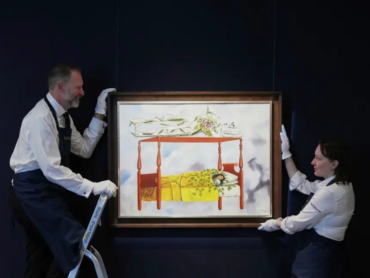 El sueño (La cama), pintado por Frida Kahlo en 1940, será subastado en Nueva York con un precio estimado de hasta $60 millones de dólares.