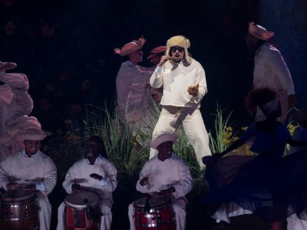 Bad Bunny en el primer concierto de su residencia en el Coliseo de Puerto Rico. Fto: Archivo.
