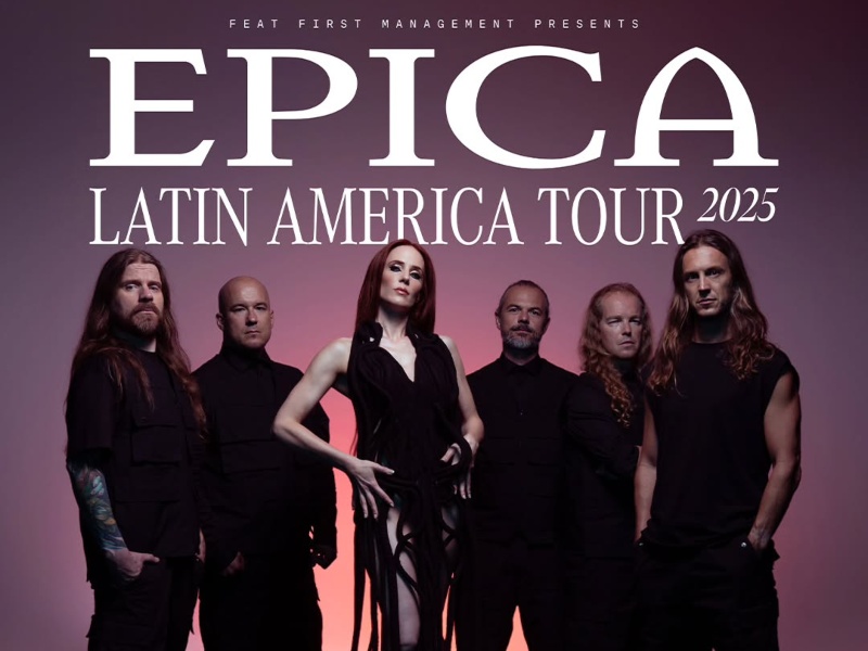 Epica en concierto.