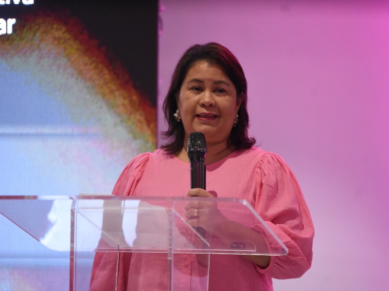 Karina de Lasala, Directora Ejecutiva, Fundación Actuar es Vivir impulsa programas de prevención de cáncer de mama y cérvix en mujeres salvadoreñas en situación vulnerable.