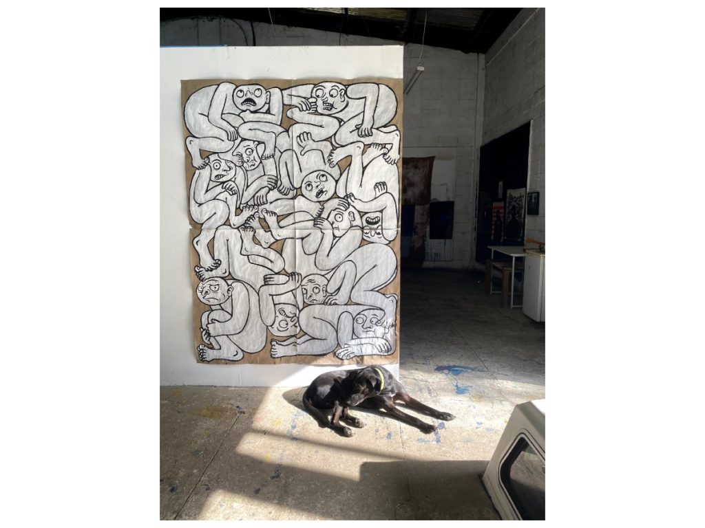 Los arquetipos de sus personajes son voces colectivas: emociones y gestos que reflejan lo que vivimos en el país. Esta obra se presentó en LFBK, como parte de su residencia 'Canivales'. Cortesia/ Gabriel Granadino