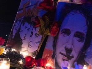 Vinilos de Gustavo Cerati. Fotografía/ Mariana Cabrera