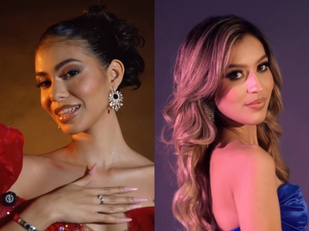 Las representantes de San Vicente y Santa Ana.