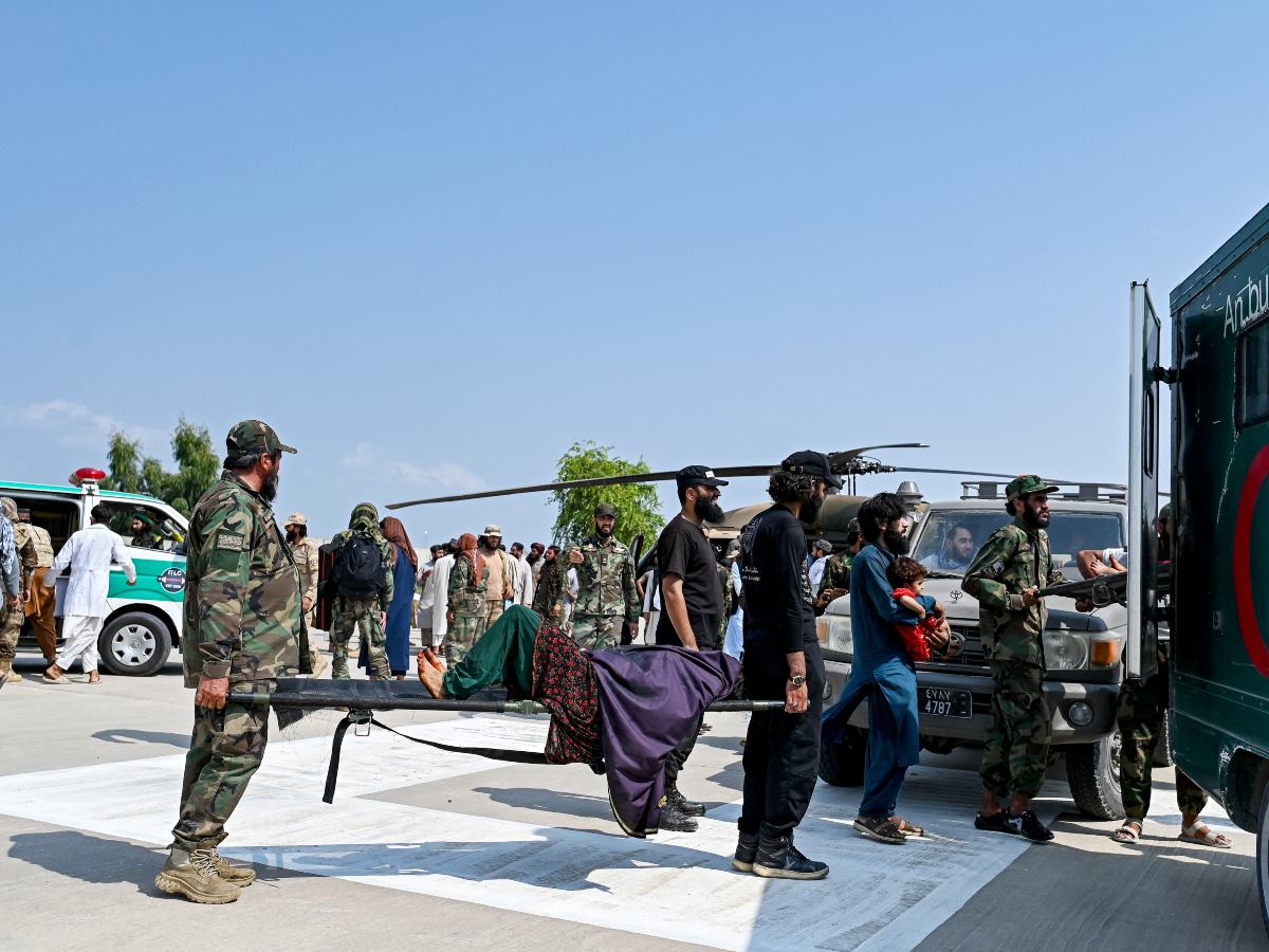 Terremoto en Afganistán. Fotografía AFP.