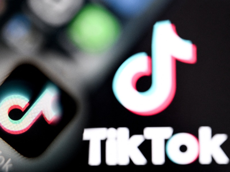 Logo de la red social TikTok. / AFP