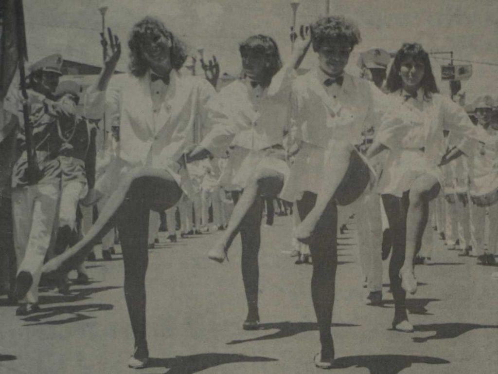 Cachiporristas de los 80
