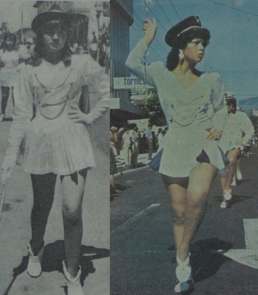 Cachiporristas en los 90