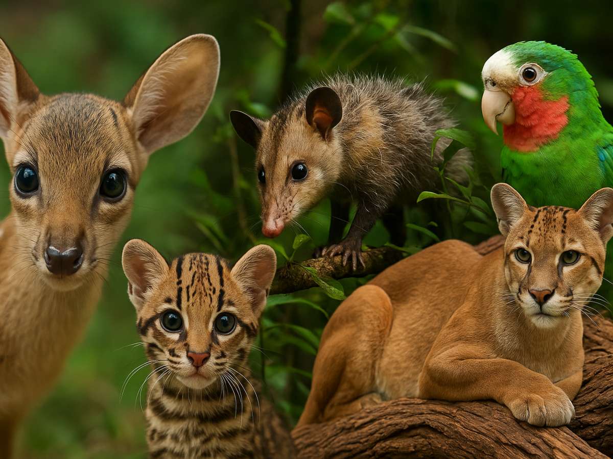 6 animales en peligro de extinción