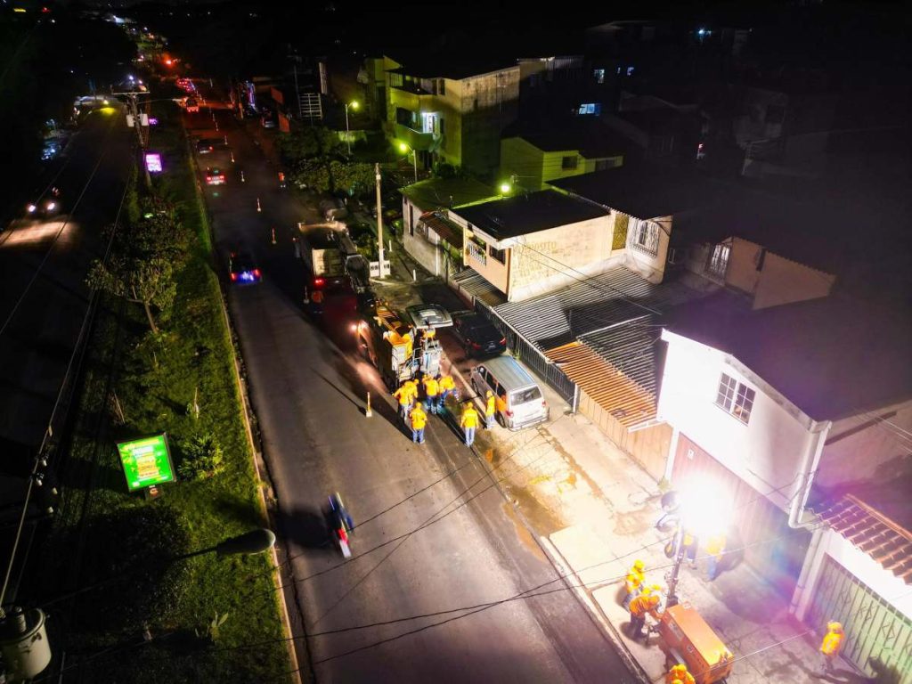 l tramo entre “La Chulona” y calle Zacamil tendrá paso restringido durante las noches.