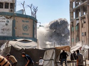 Ataques en Gaza dejan 52 muertos en un solo día de bombardeos