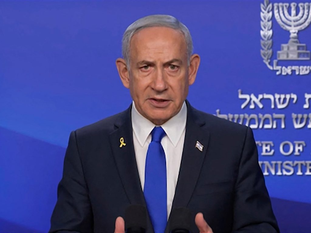 Benjamín Netanyahu, primer ministro de Israel. Foto: AFP