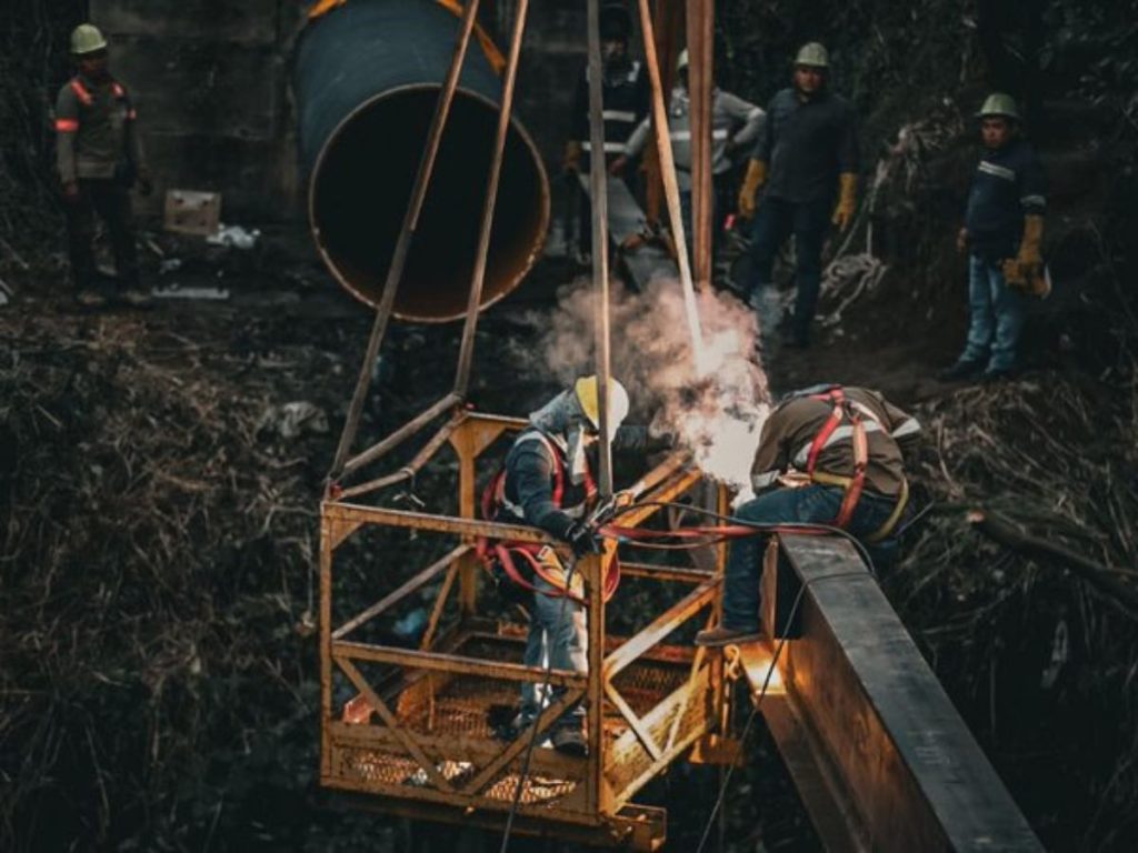 ANDA informó que ya se completó la fase 4 de reparación de la tubería principal del Sistema Zona Norte.