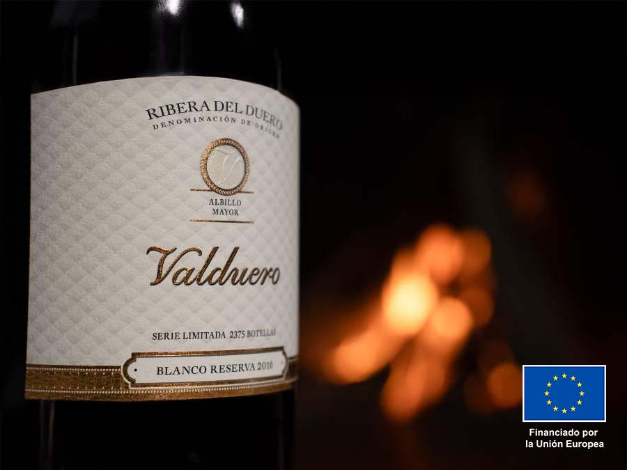 Vino blanco Valduera