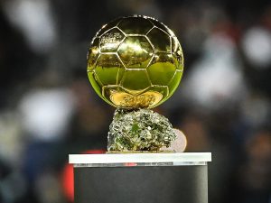 Trofeo del Balón de Oro. Foto AFP