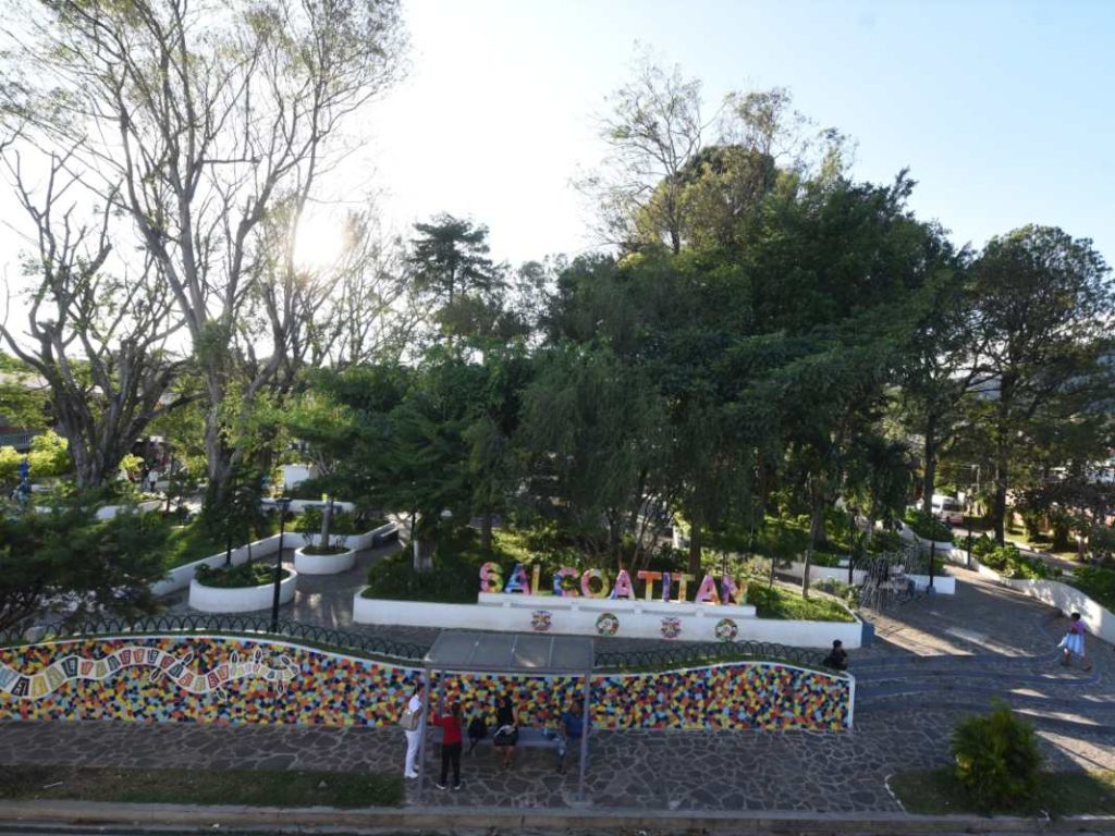 Vistas del parque de Salcoatitan
