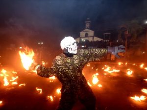Nejapa celebró 103 años de la batalla de bolas de fuego