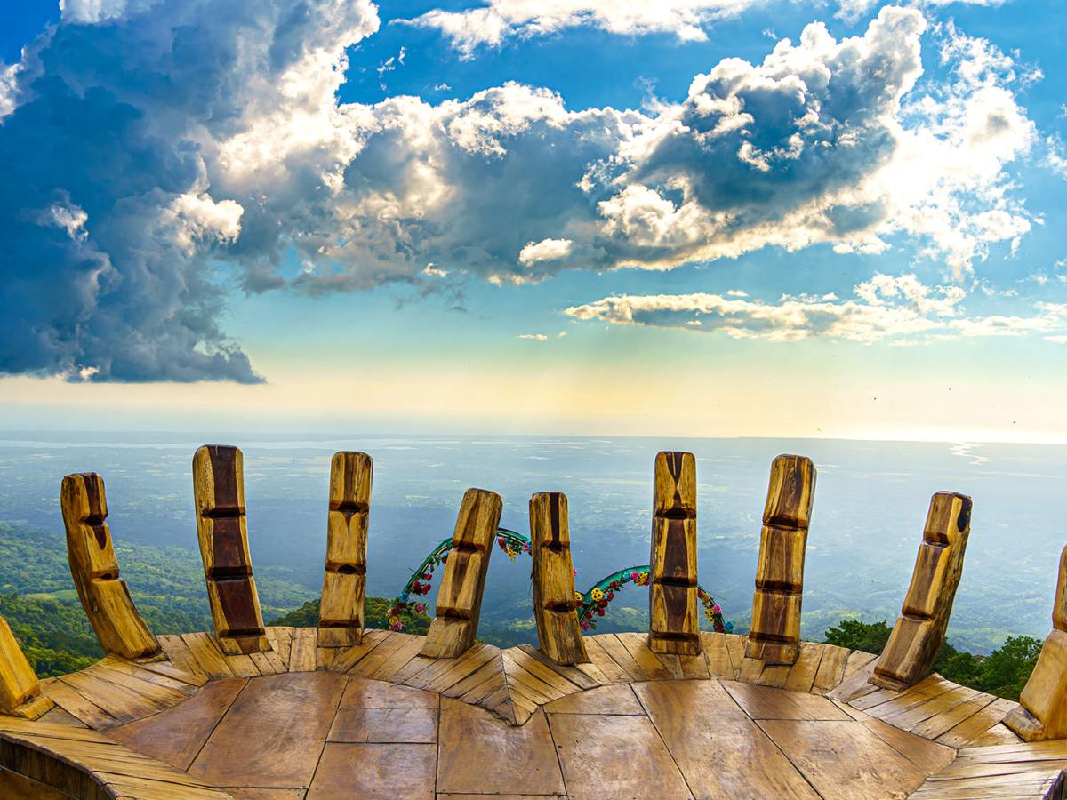 Mirador en Berlín, Usulután. Foto/ elsalvadortravel.com