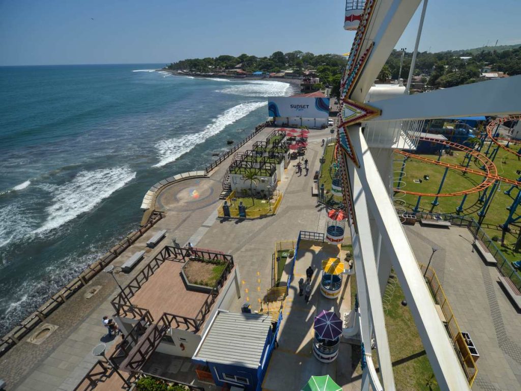 Vistas de la playa la libertad, desde Sunset park
