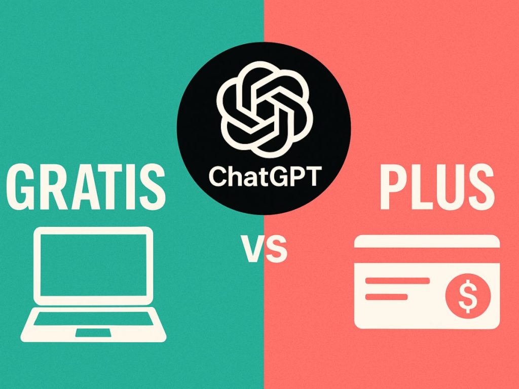 ChatGPT ofrece dos planes: gratis, con acceso básico, y Plus, con más velocidad y funciones exclusivas para quienes usan la inteligencia artificial a diario.