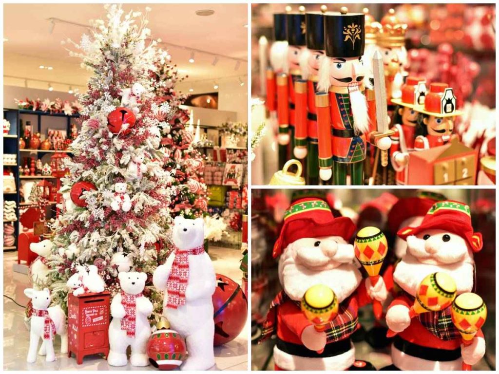 Candyland llena el hogar de color y fantasía con su mezcla de rojo y blanco, inspirada en el mundo de los dulces y la magia de la Navidad.