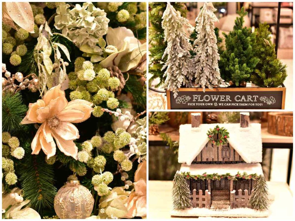 Holly Winter conecta la Navidad con la naturaleza, con verdes eucalipto, magnolias y detalles rústicos que crean un ambiente moderno y acogedor.